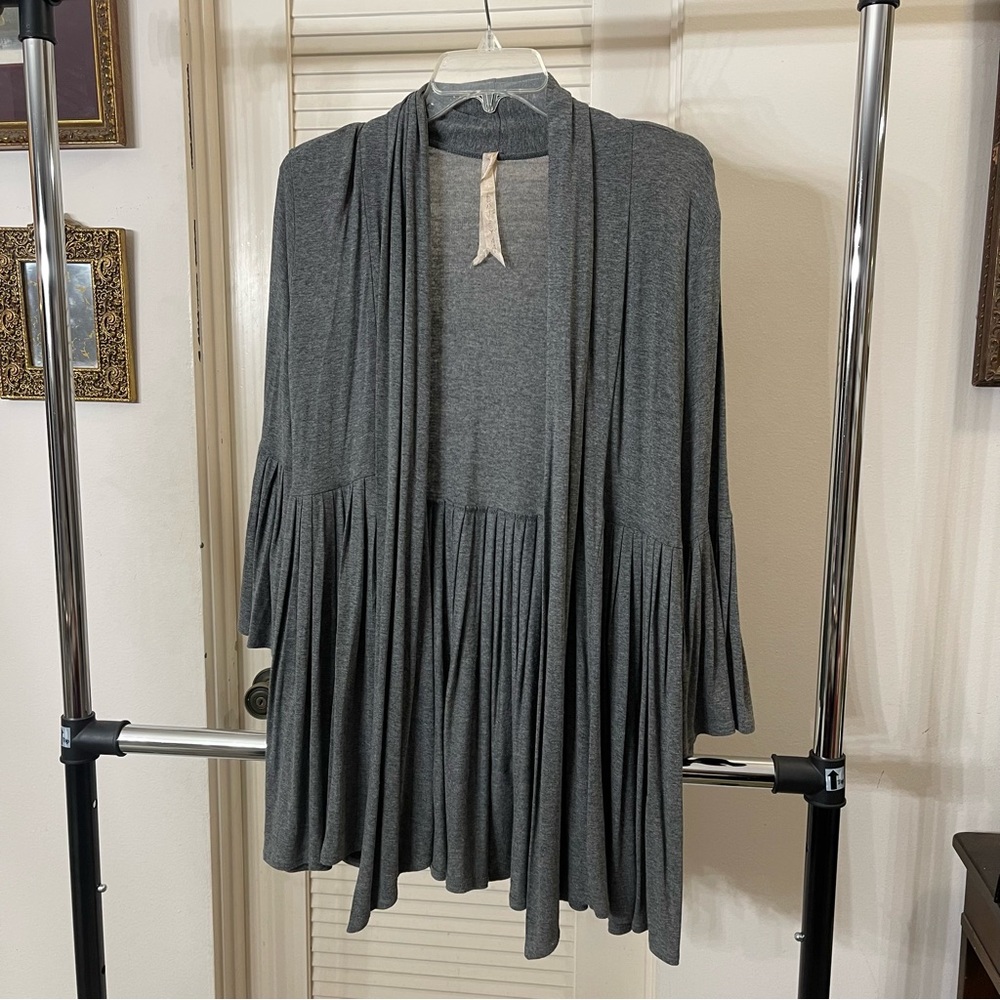 Bailey 44 Women’s Open Front Grey Cardigan (barely worn)